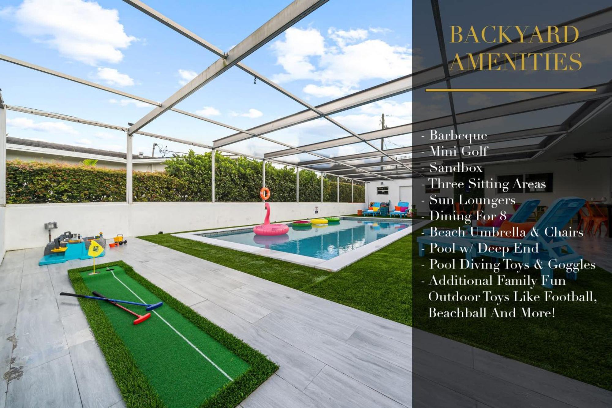 Ferienhaus Stunning Family Oasis Miami